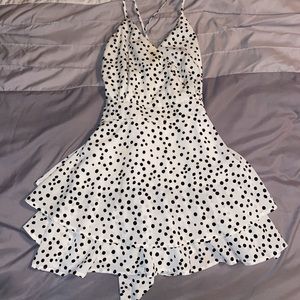 Polka dot romper